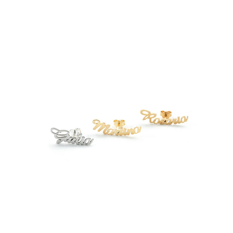 Orecchino Personalizzabile ARGENTO925